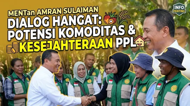Menteri Pertanian Amran Sulaiman Gelar Pertemuan Hangat Bersama Penyuluh Pertanian: Bahas Potensi Komoditas hingga Kesejahteraan PPL — News